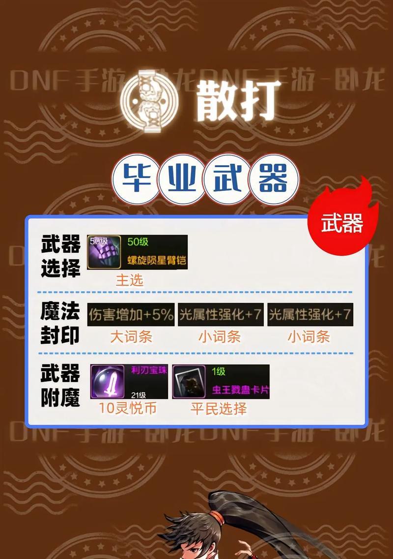 dnf武神推荐武器有哪些？如何选择合适的武器？